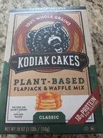 Mängden socker i Kodiak Cakes plant-based flapjack & waffle mix