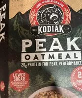 Mängden socker i Peak Oatmeal