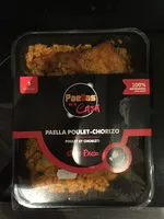 Mängden socker i Paella poulet-chorizo