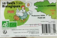 Mängden socker i œufs frais biologique