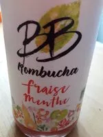 Mängden socker i Kombucha fraise menthe