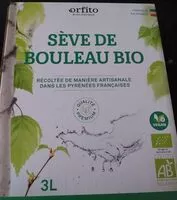 Mängden socker i Sève de bouleau