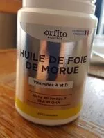 Mängden socker i Huile de foie de morue