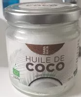 Mängden socker i Huile de coco