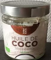 Mängden socker i Huile de coco désodorisée