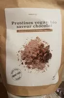 Mängden socker i Protéines vegan bio saveur chocolat