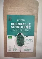 Mängden socker i Chlorelle spiruline en poudre - 200 g