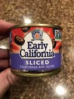 Mängden socker i Sea salt sliced california ripe olives, sea salt