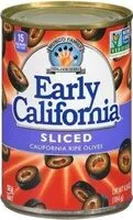 Mängden socker i Sliced California Ripe Olives