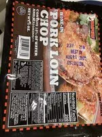 Mängden socker i Bone-in pork loin chop