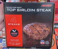 Mängden socker i top sirloin steak