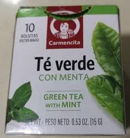 Mängden socker i Té verde con menta