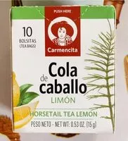 Mängden socker i Cola de caballo limon