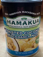 Mängden socker i Toasted Coconut Macadamia Nuts