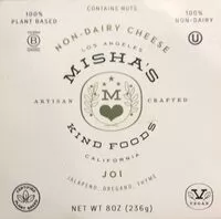 Mängden socker i Joi - non-dairy cheese