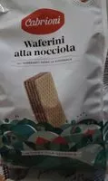 Mängden socker i Waferini alla nocciola