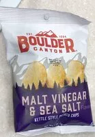 Mängden socker i Malt vingar and sea salt chips
