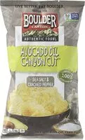 Mängden socker i Avocado oil canyon cut kettle cooked potato chips