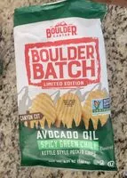 Mängden socker i Boulder batch