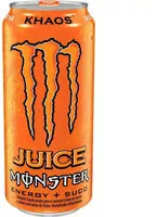 Mängden socker i Energético Juice Monster Khaos Lata 473ml