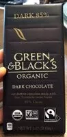 Mängden socker i Dark chocolate 85%