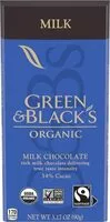 Mängden socker i Organic milk chocolate bar
