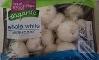 Mängden socker i Whole white mushrooms