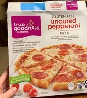 Mängden socker i Uncured Pepperoni Pizza