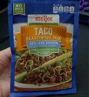 Mängden socker i Taco seasoning mix