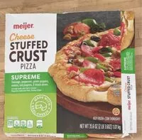 Mängden socker i Cheese Stuffed Crust Supreme Pizza