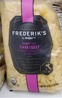 Mängden socker i Frederick's by meijer bronze cavatelli