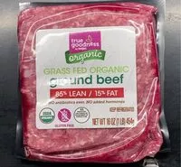 Mängden socker i Grass fed prganic ground beef