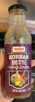 Mängden socker i Korean bbq style wing sauce