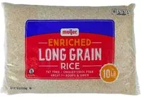 Mängden socker i Enriched Long Grain Rice