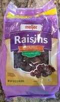 Mängden socker i Raisins