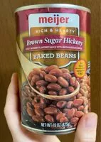 Mängden socker i Brown Sugar Hickory Baked Beans