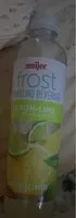 Mängden socker i Frost Sparkling Beverage - lemon lime