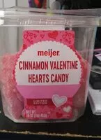 Mängden socker i Cinnamon valentine hearts