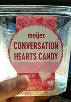 Mängden socker i Conversation heart candy