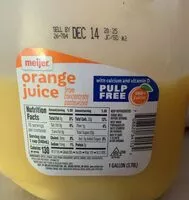 Mängden socker i Pure Orange Juice From Concentrate