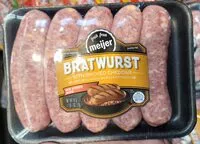 Mängden socker i Bratwurst with Smoked Cheddar