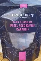 Mängden socker i Dark chocolate barrel bourbon caramels