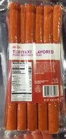 Mängden socker i Meijer teriyaki snack sticks