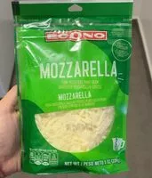 Mängden socker i Mozzarella