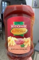 Mängden socker i Tomato Ketchup