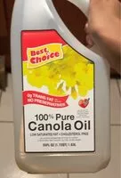 Mängden socker i 100% Pure Canola Oil
