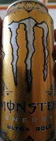 Mängden socker i Monster Energy Ultra Gold