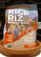 Mängden socker i Riz basmati blanc biologique