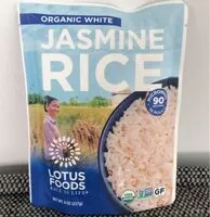 Mängden socker i Organic White Jasmine Rice