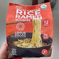 Mängden socker i Organic Millet & Brown Rice Ramen